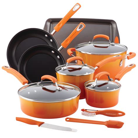 Rachael ray cooking set - 2-Piece Lazy Scraping Spoon and Turner. $19.99. 4 colors. Get kitchen tools designed to make cooking and food preparation enjoyable for everyone, from beginners to experienced home cooks. Rachael Ray tools are innovative, user friendly and multi functional. Visit Rachael Ray and shop the collection.